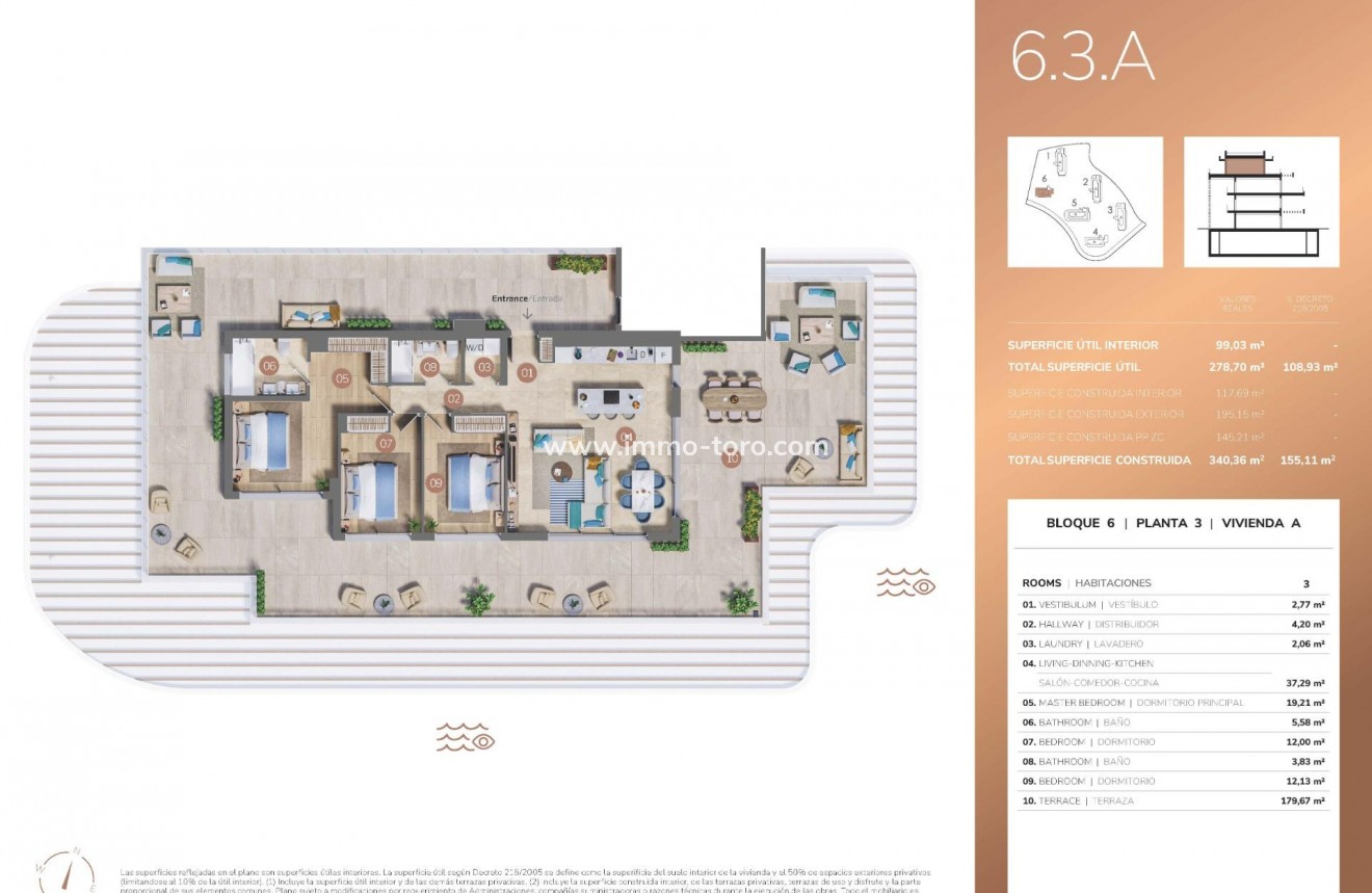 New Build - Penthouse - Mijas - Cerrado del Aguila Golf and Resort