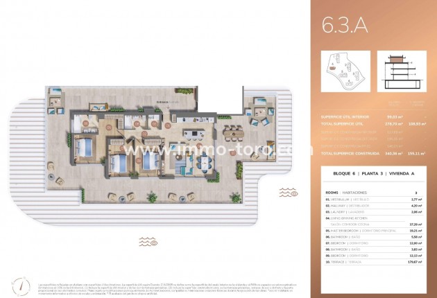 New Build - Penthouse - Mijas - Cerrado del Aguila Golf and Resort