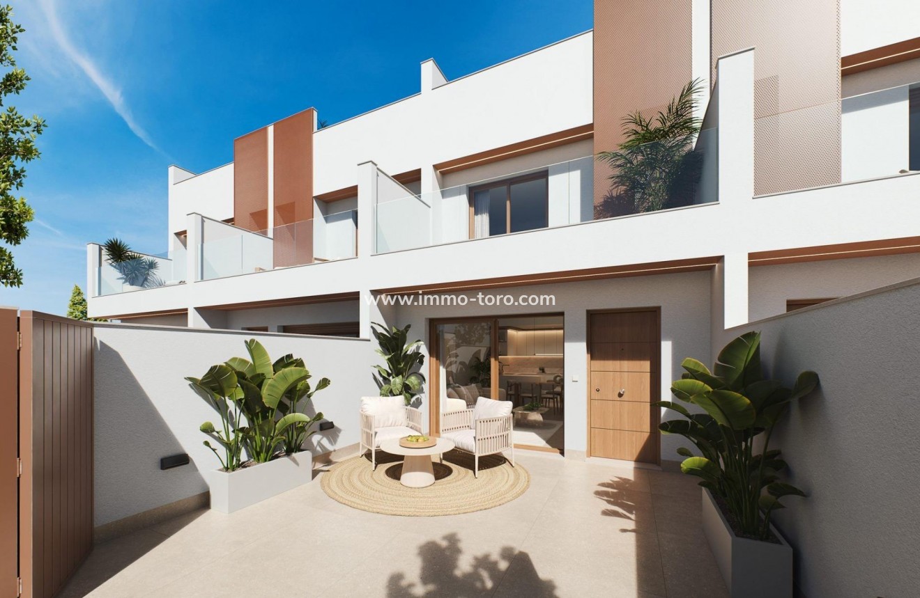 Nieuwbouw - Geschakelde woning - San Pedro del Pinatar - Pueblo