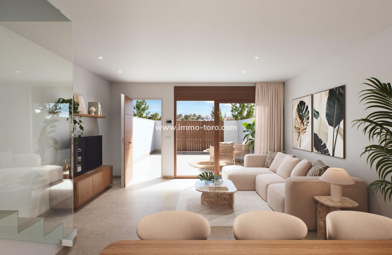 Nieuwbouw - Geschakelde woning - San Pedro del Pinatar - Pueblo