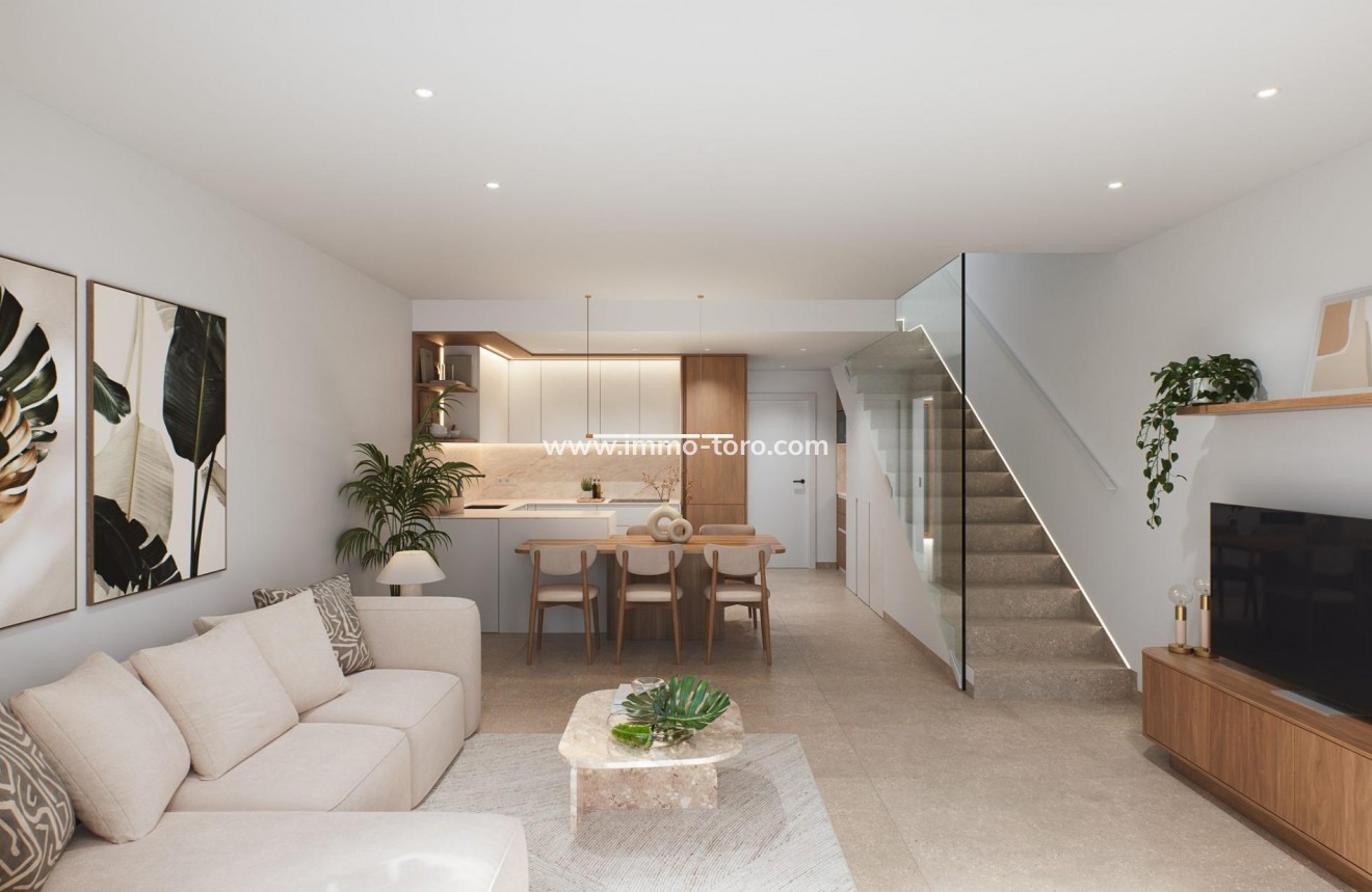 Nieuwbouw - Geschakelde woning - San Pedro del Pinatar - Pueblo