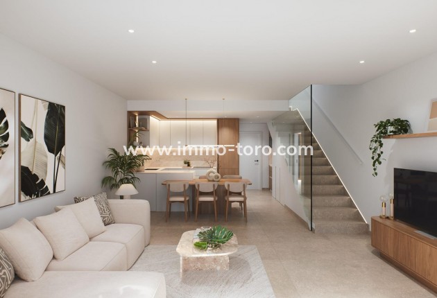 Nieuwbouw - Geschakelde woning - San Pedro del Pinatar - Pueblo