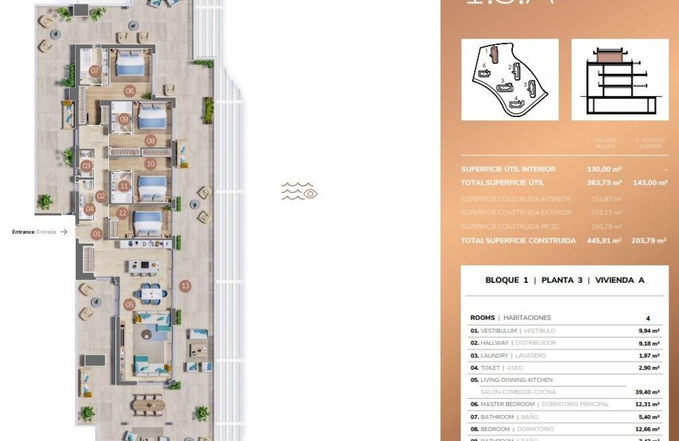 Nieuwbouw - Penthouse - Mijas - Cerrado del Aguila Golf and Resort