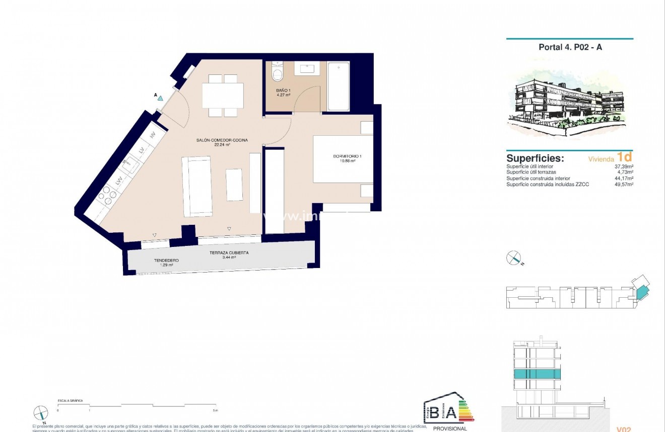New Build - Apartment - Alicante - San Agustín-PAU 2