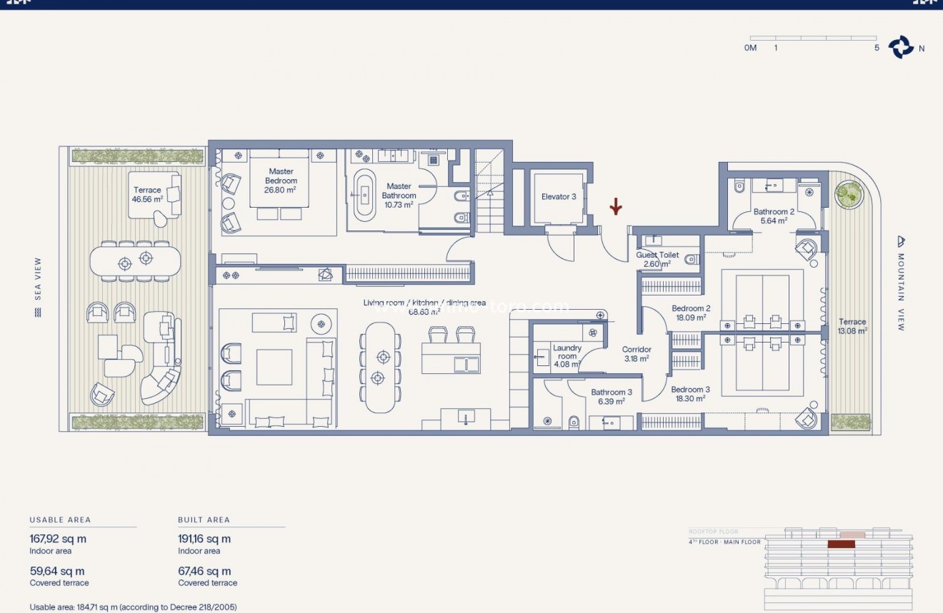 Nieuwbouw - Penthouse - Málaga - Playa de La Cala