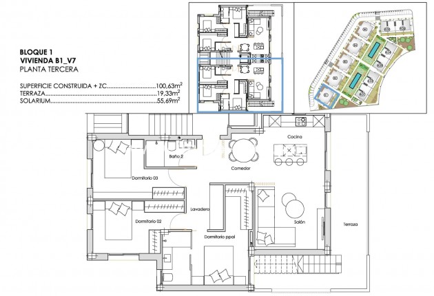 New Build - Penthouse - Torre Pacheco - Santa Rosalia Lake And Life Resort
