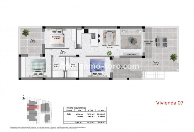 Nieuwbouw - Appartement  - Pilar de la Horadada
