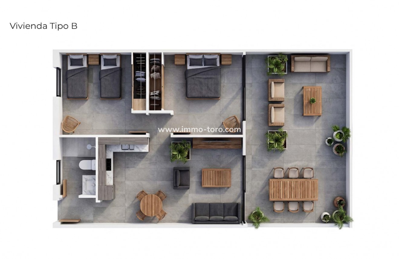 Nieuwbouw - Appartement  - Vera - Vera Playa