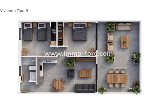Nieuwbouw - Appartement  - Vera - Vera Playa