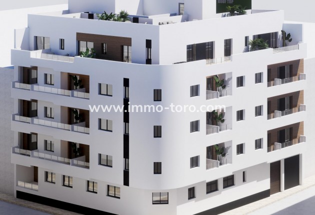 Nieuwbouw - Penthouse - Torrevieja - pueblo