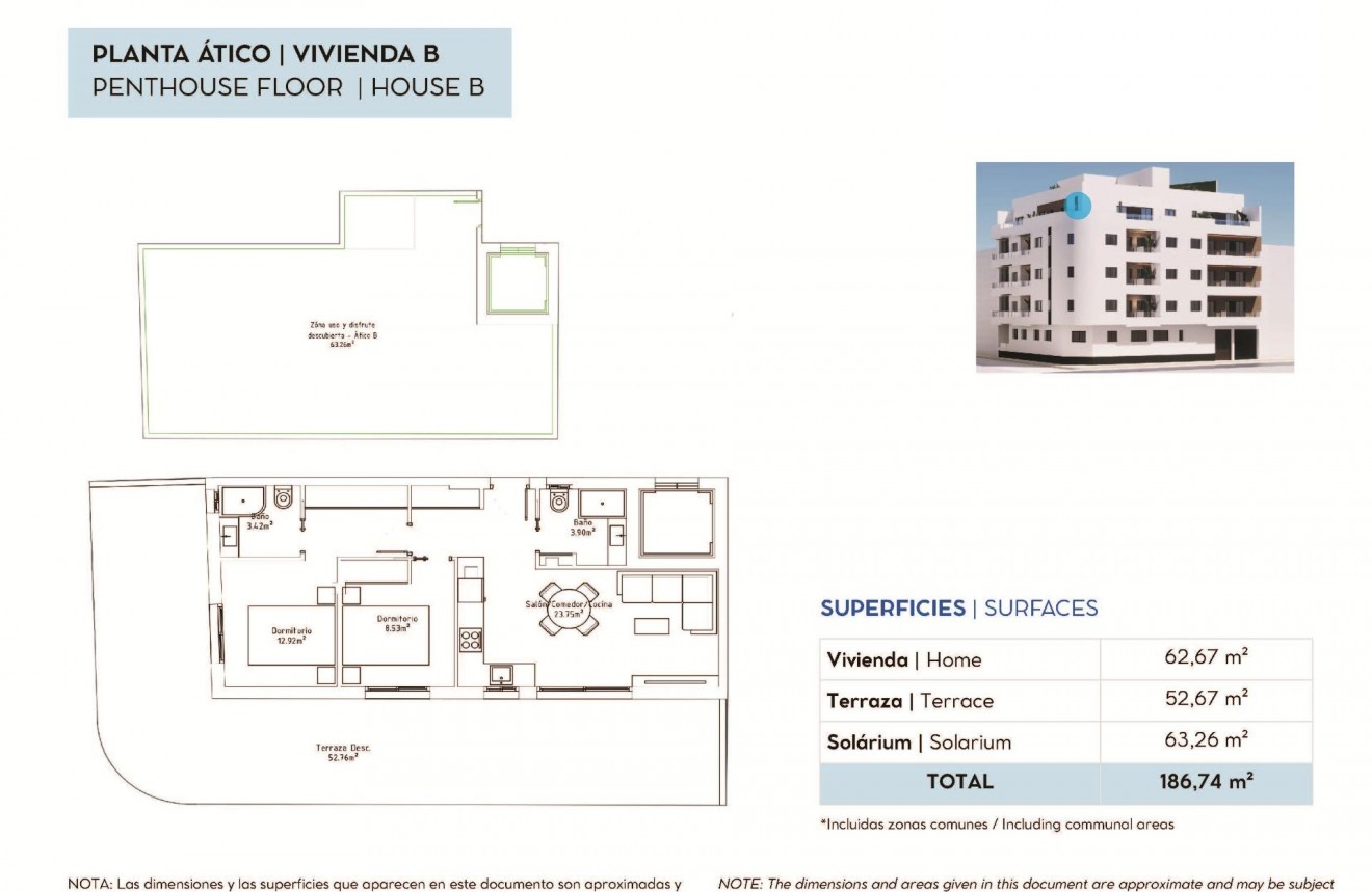 Nieuwbouw - Penthouse - Torrevieja - pueblo