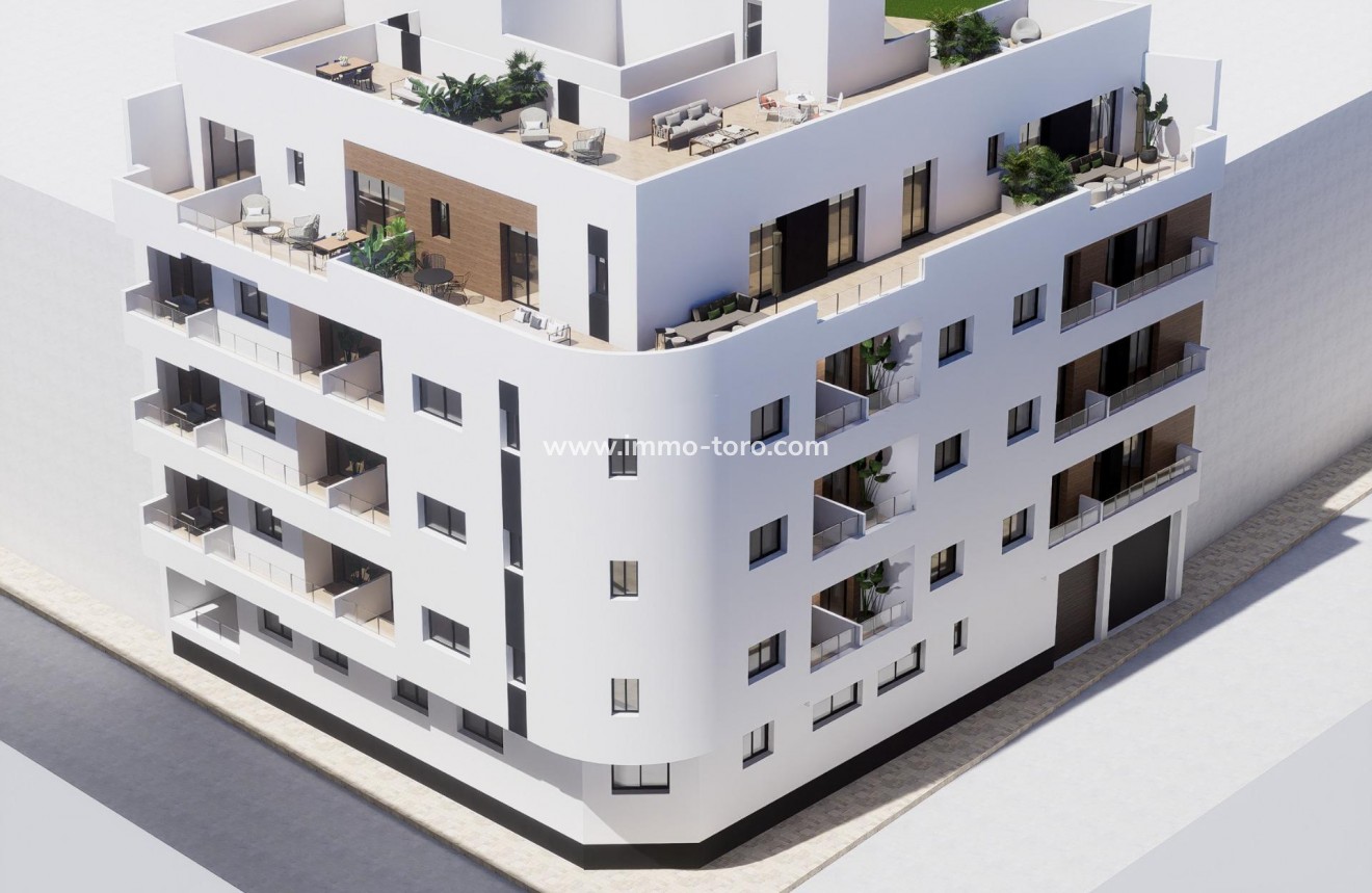 Nieuwbouw - Appartement  - Torrevieja - pueblo