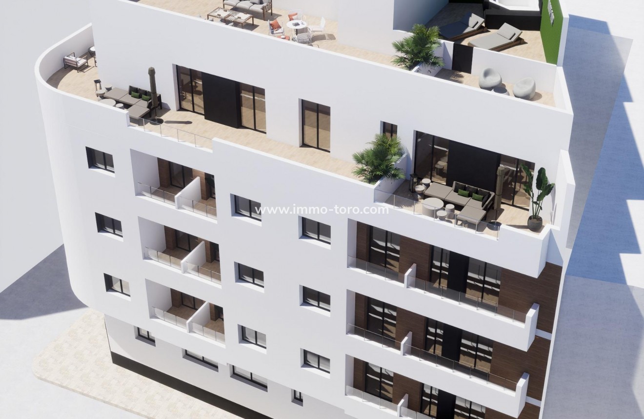 Nieuwbouw - Appartement  - Torrevieja - pueblo