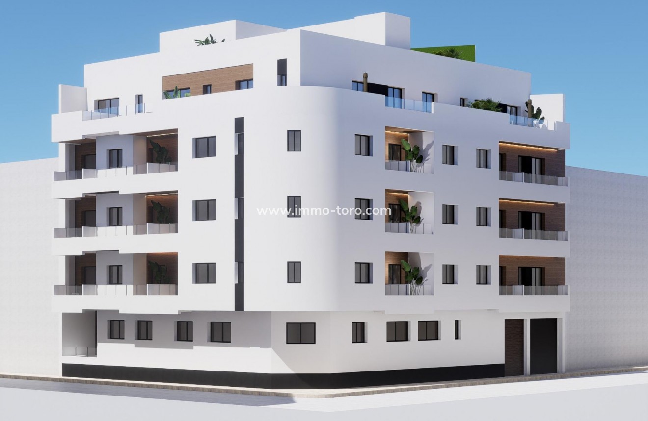 Nieuwbouw - Appartement  - Torrevieja - pueblo
