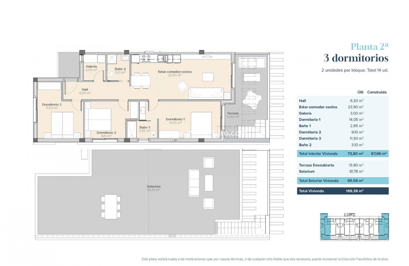 New Build - Penthouse - Vera - Vera Playa