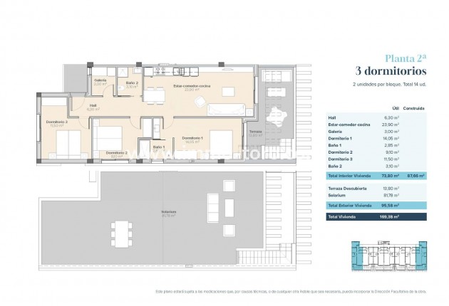 New Build - Penthouse - Vera - Vera Playa