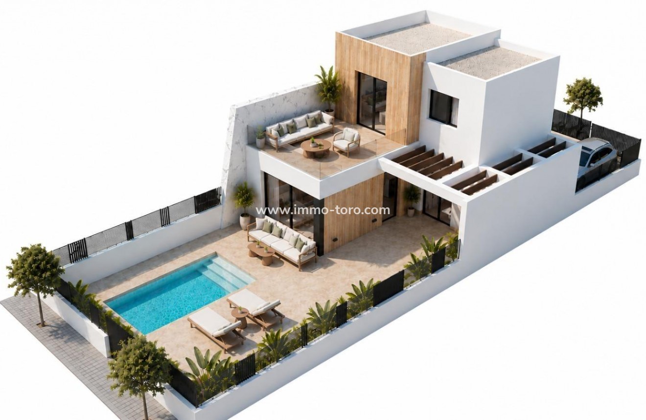 New Build - Detached house / Townhouse - Torre Pacheco - Santa Rosalia Lake And Life Resort