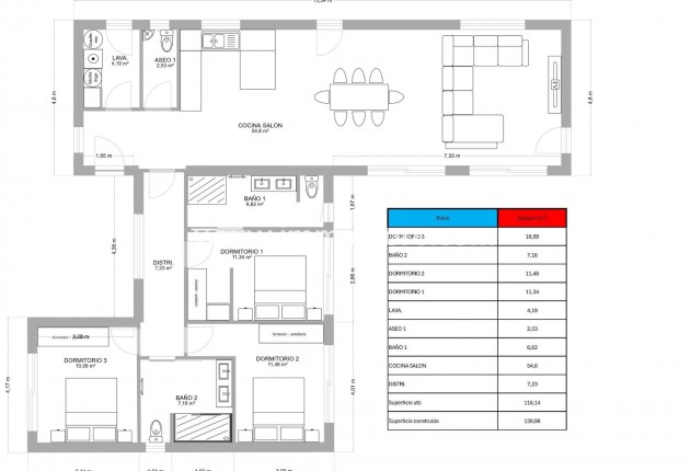New Build - Villa - Pinoso - Casas Pastor