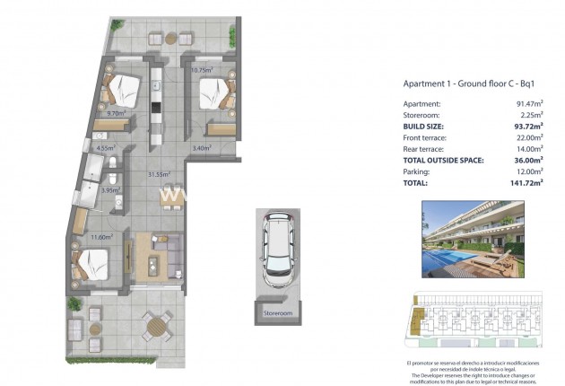 New Build - Apartment - Los Alcázares - Los Narejos