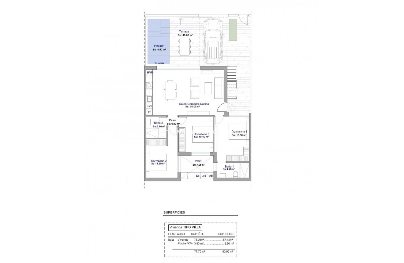New Build - Detached house / Townhouse - Alhama de Murcia - Condado de Alhama Resort