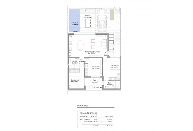 New Build - Detached house / Townhouse - Alhama de Murcia - Condado de Alhama Resort