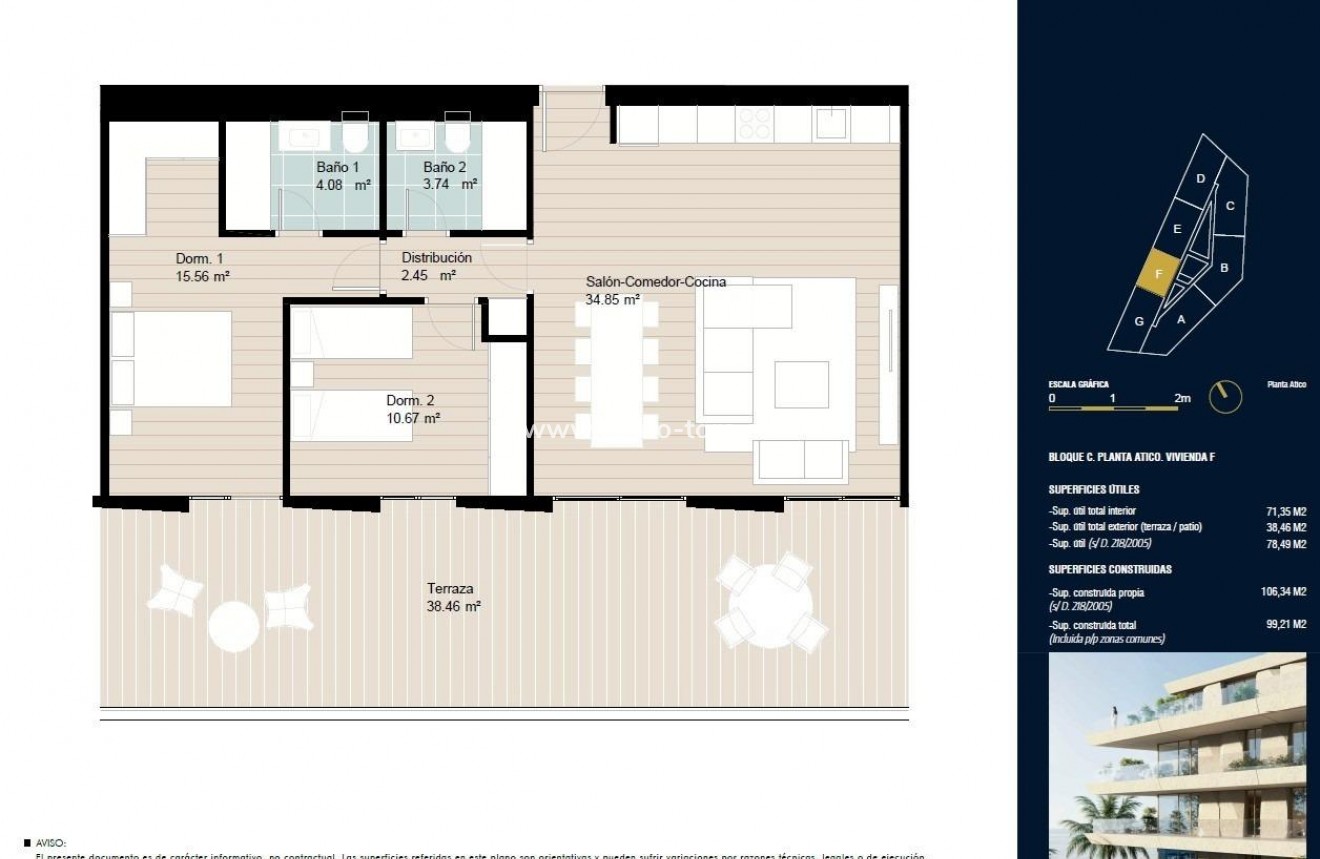 New Build - Penthouse - Manilva - Castillo de la Duquesa