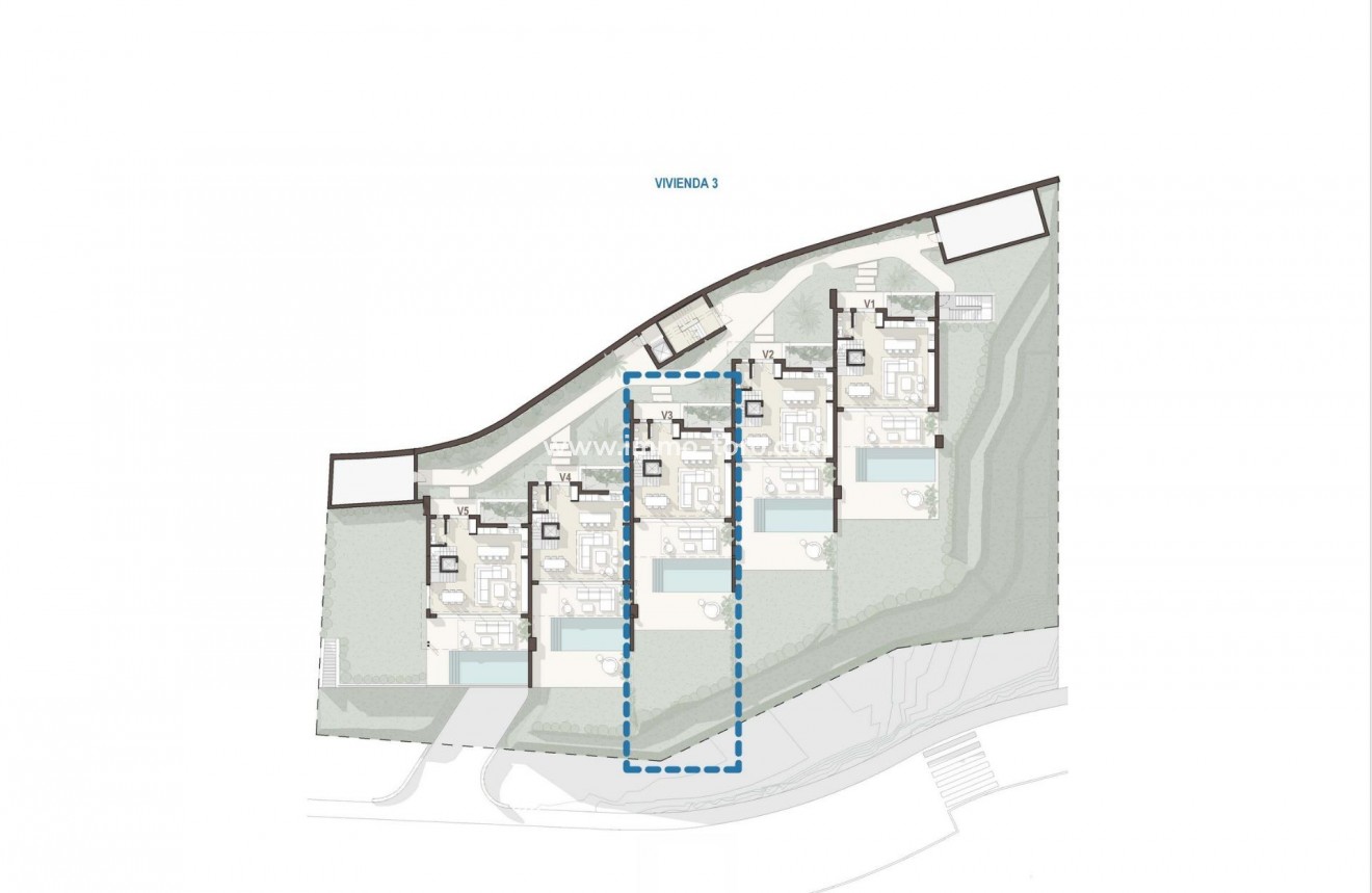 Nieuwbouw - Geschakelde woning - Benahavis - La Quinta Golf