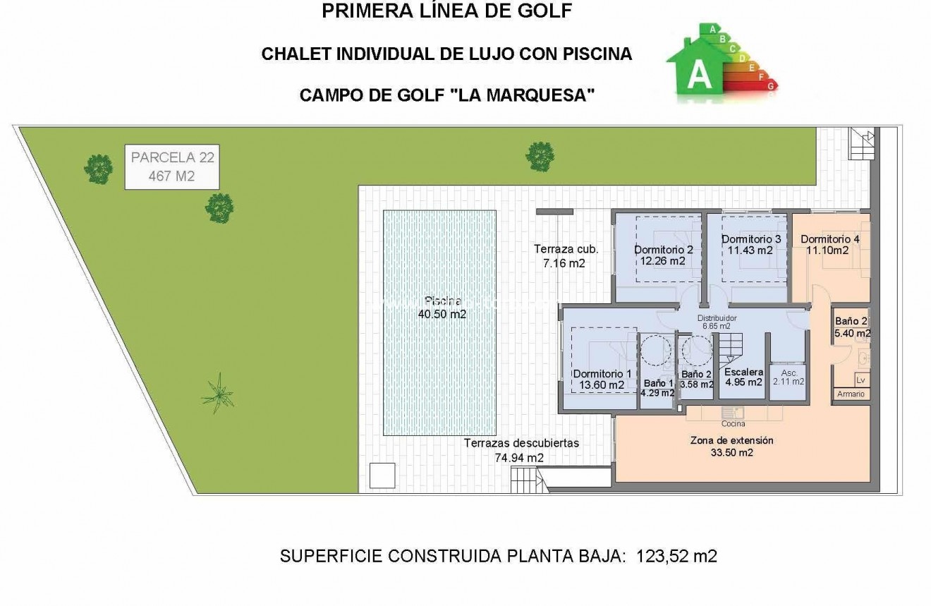 Nueva construcción  - Villa / Chalet - Rojales - Golf La Marquesa (Ciudad Quesada)