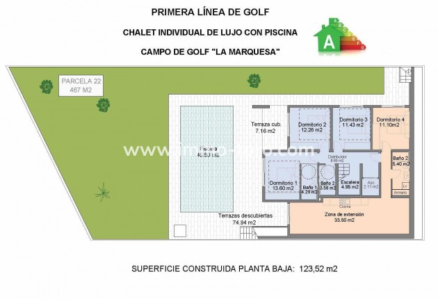 Nueva construcción  - Villa / Chalet - Rojales - Golf La Marquesa (Ciudad Quesada)
