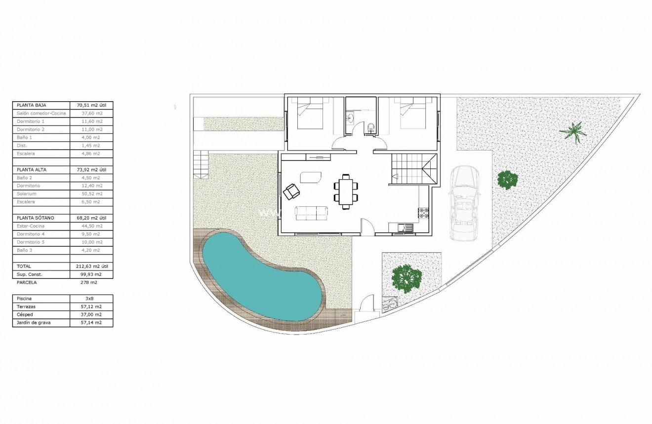 Nueva construcción  - Villa / Chalet - Ciudad Quesada - Golf La Marquesa (Ciudad Quesada)