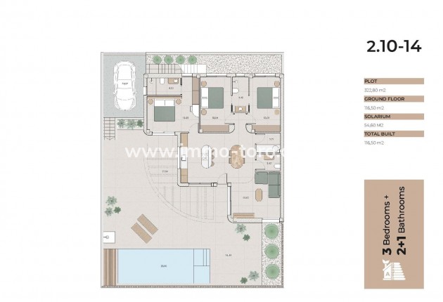 New Build - Villa - Algorfa - La Finca Golf