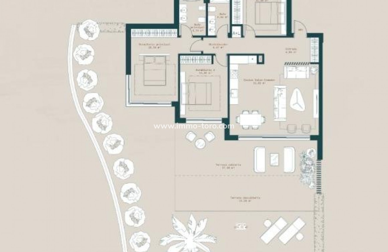 Nieuwbouw - Appartement  - Mijas - La Capellania