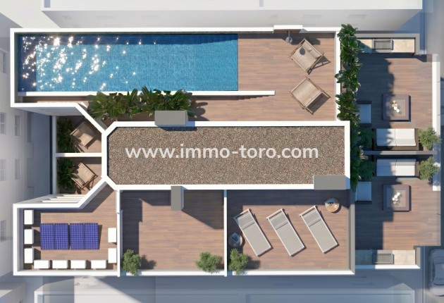 Nieuwbouw - Appartement  - Guardamar - Guardamar del Segura