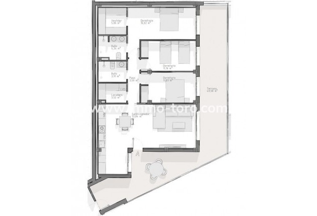 New Build - Apartment - Aguilas - Playa del Hornillo