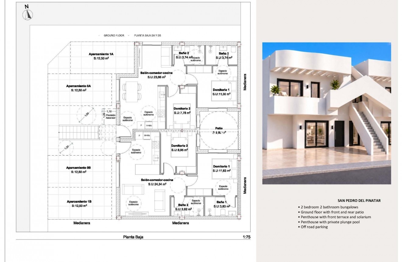 New Build - Apartment - San Pedro del Pinatar - Los Peñascos