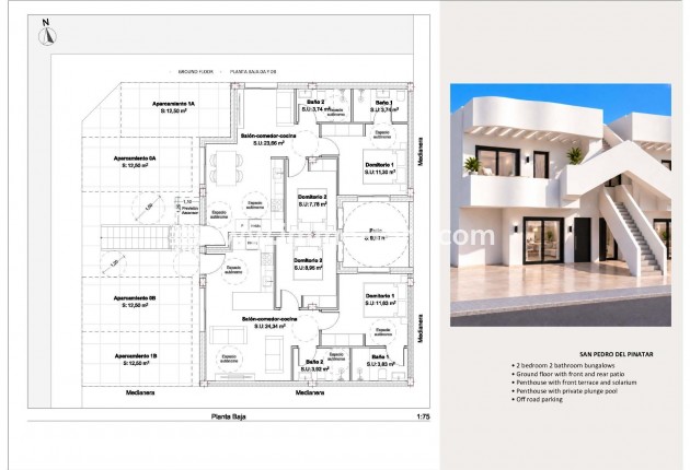 New Build - Apartment - San Pedro del Pinatar - Los Peñascos