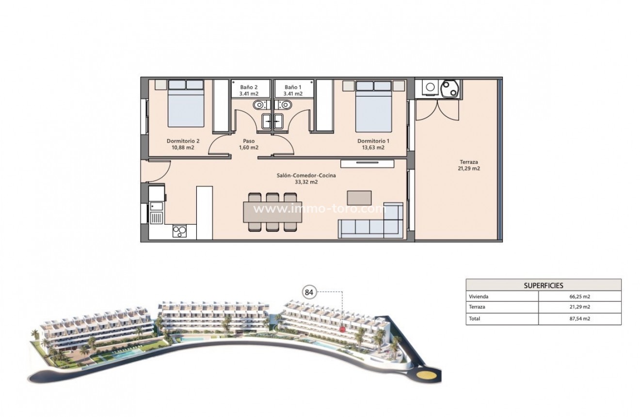 Nueva construcción  - Apartamento - Finestrat - Golf Bahía