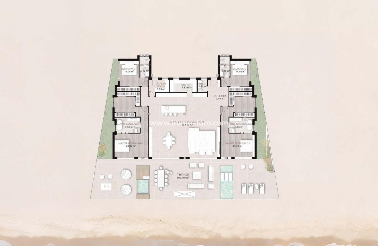 New Build - Apartment - Málaga - Playa del Cristo