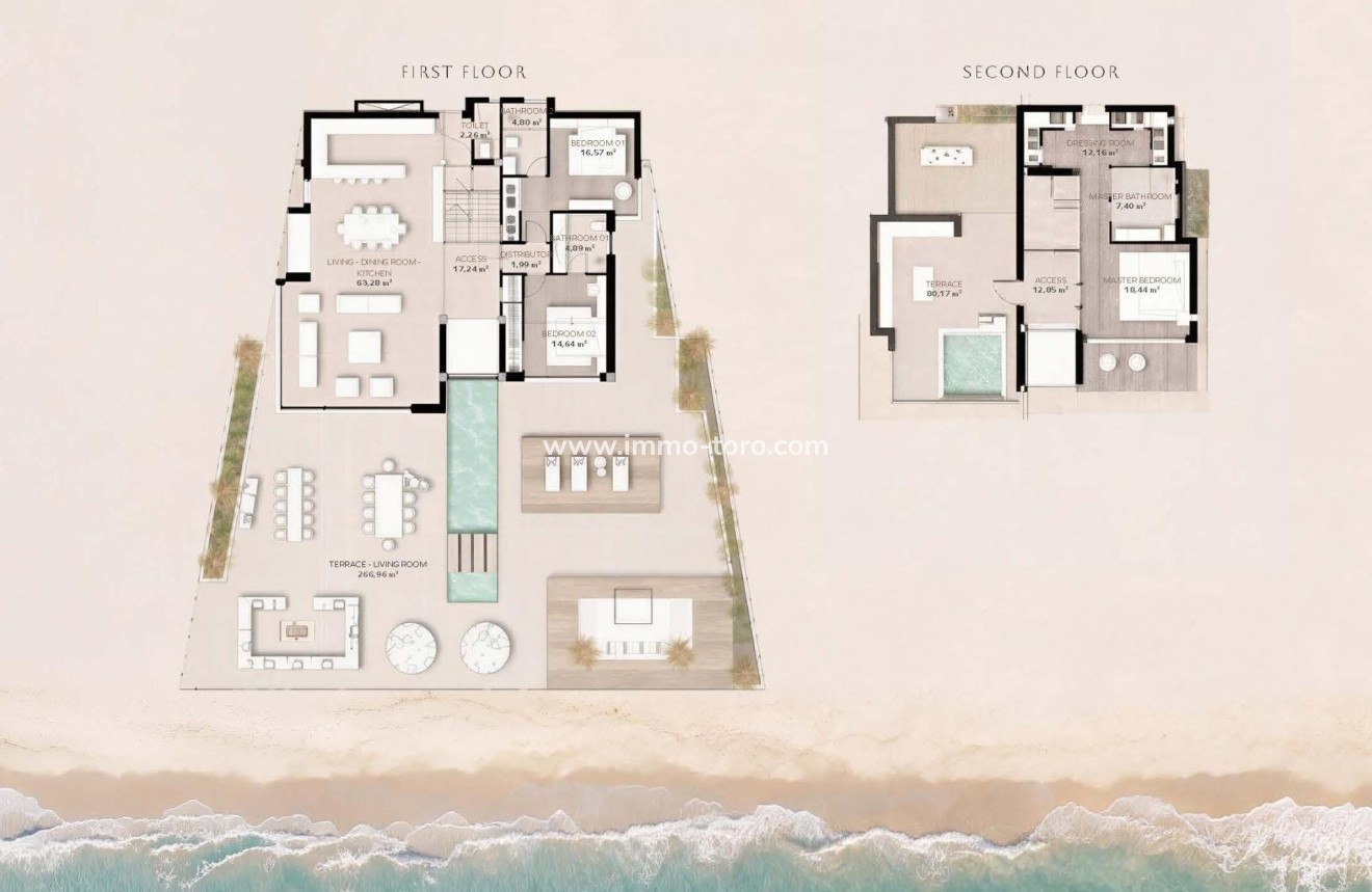 New Build - Penthouse - Málaga - Playa del Cristo