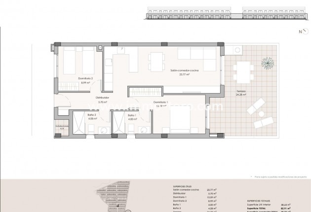 Nueva construcción  - Apartamento - Pulpi - Aguilón Golf