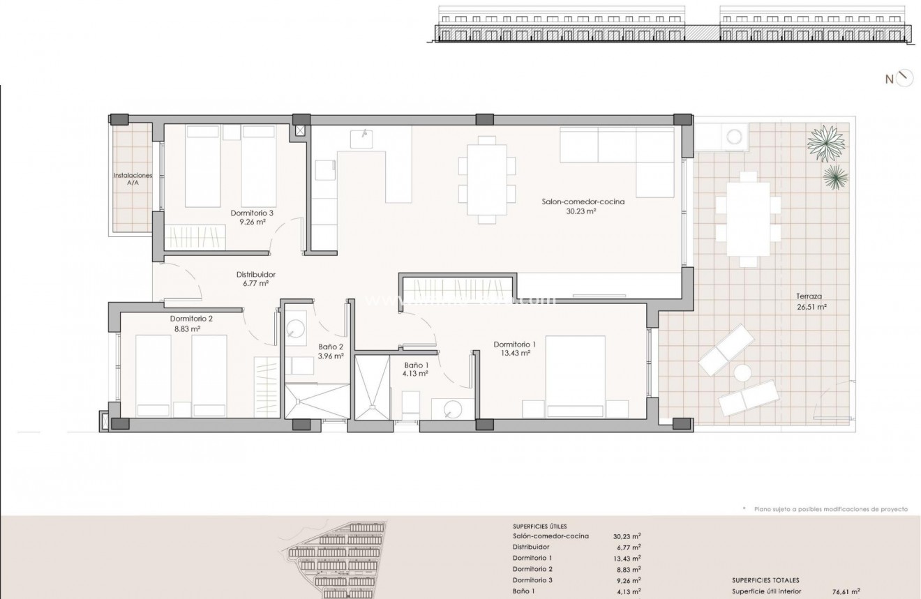 Nueva construcción  - Apartamento - Pulpi - Aguilón Golf