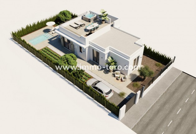 Nieuwbouw - Villa - Fuente Álamo - Hacienda Del Álamo Golf