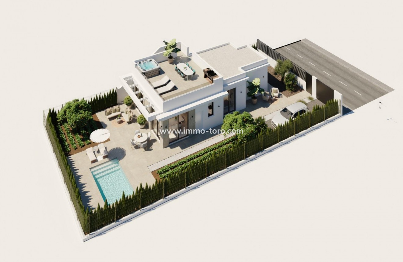 Nieuwbouw - Villa - Fuente Álamo - Hacienda Del Álamo Golf