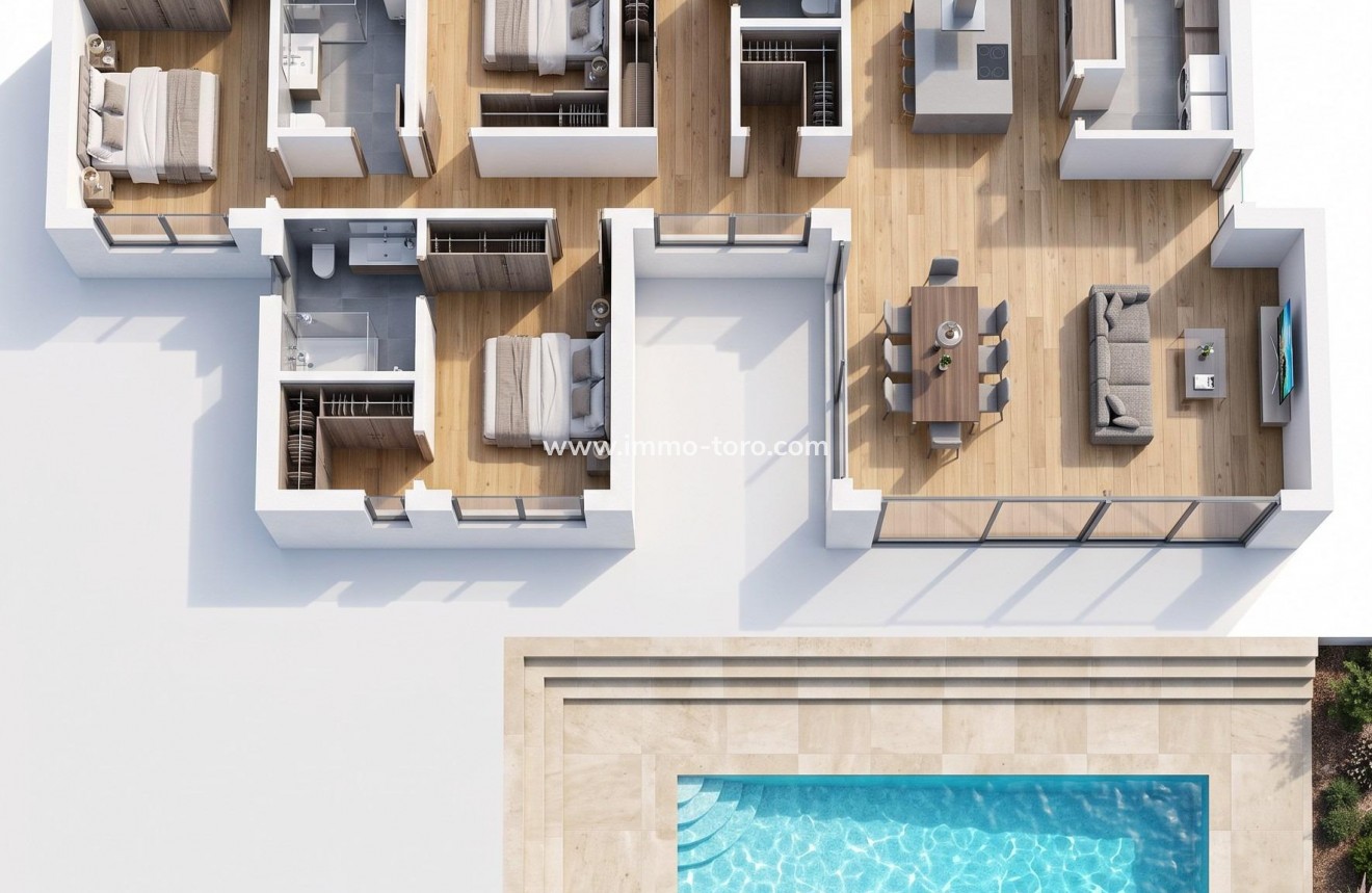 Nieuwbouw - Villa - La Romana - Los Joveres