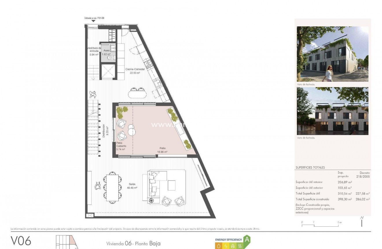 Nieuwbouw - Geschakelde woning - Malaga - Pedregalejo