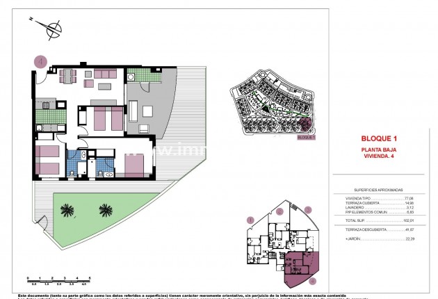 Nieuwbouw - Appartement  - Pilar de la Horadada - Mil Palmeras