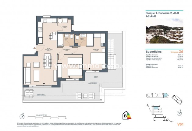 New Build - Penthouse - rincon de la victoria - pueblo