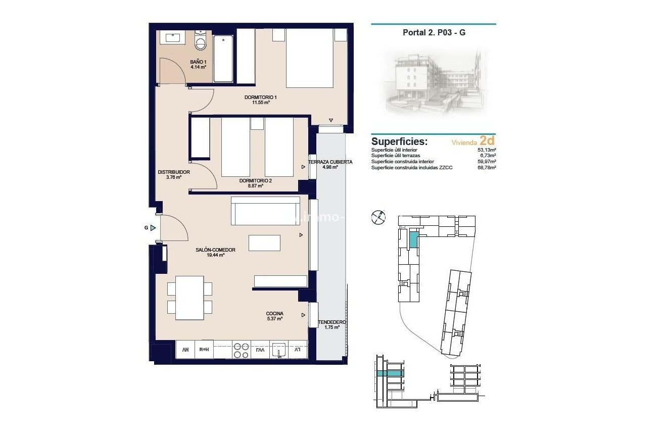 New Build - Apartment - Alicante - San Agustín