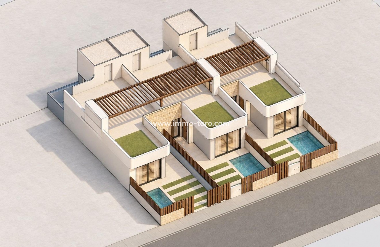 New Build - Detached house / Townhouse - San Pedro del Pinatar - Pueblo