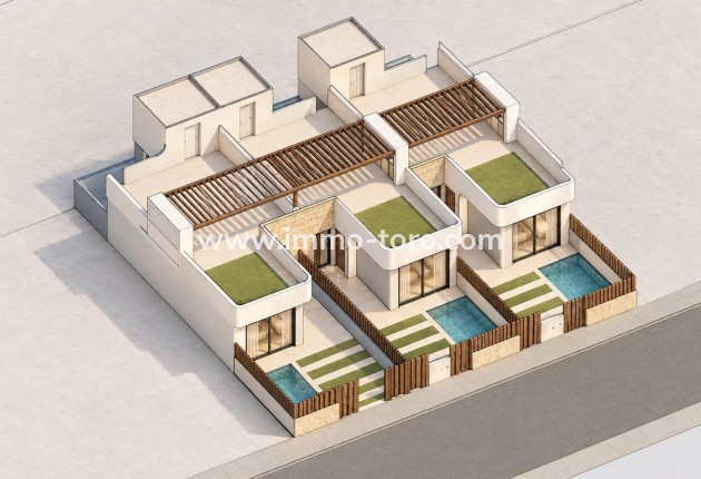New Build - Detached house / Townhouse - San Pedro del Pinatar - Pueblo